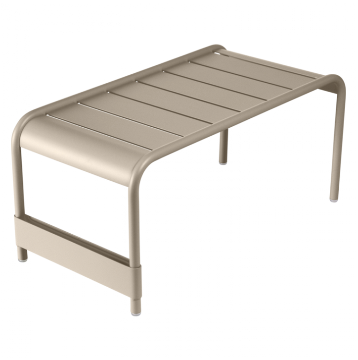 Fermob Luxembourg Large Low table/ Havebænk - 01 Cotton White