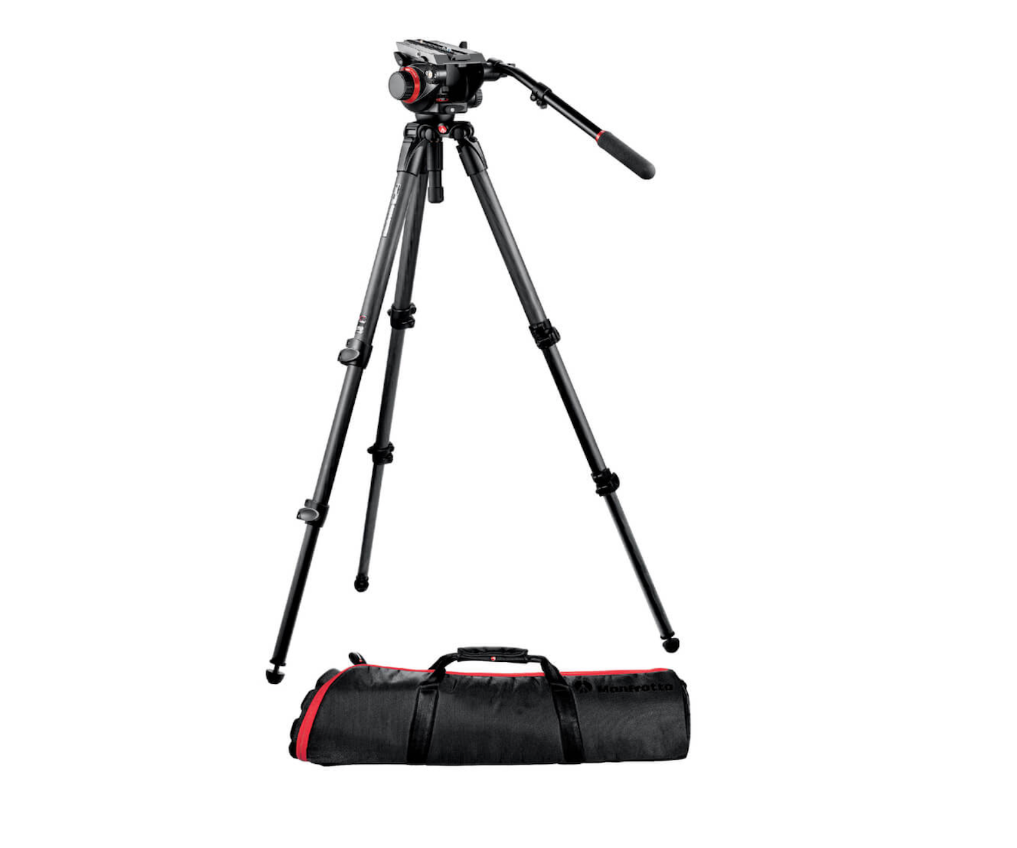 MANFROTTO Stativkit 535K med 504HD videohoved