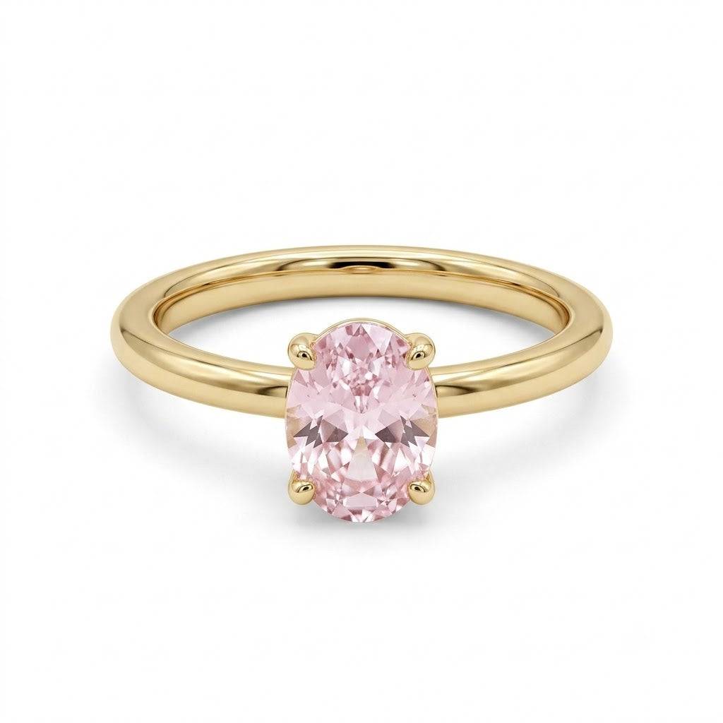 14kt Safir guldring - 15122S87