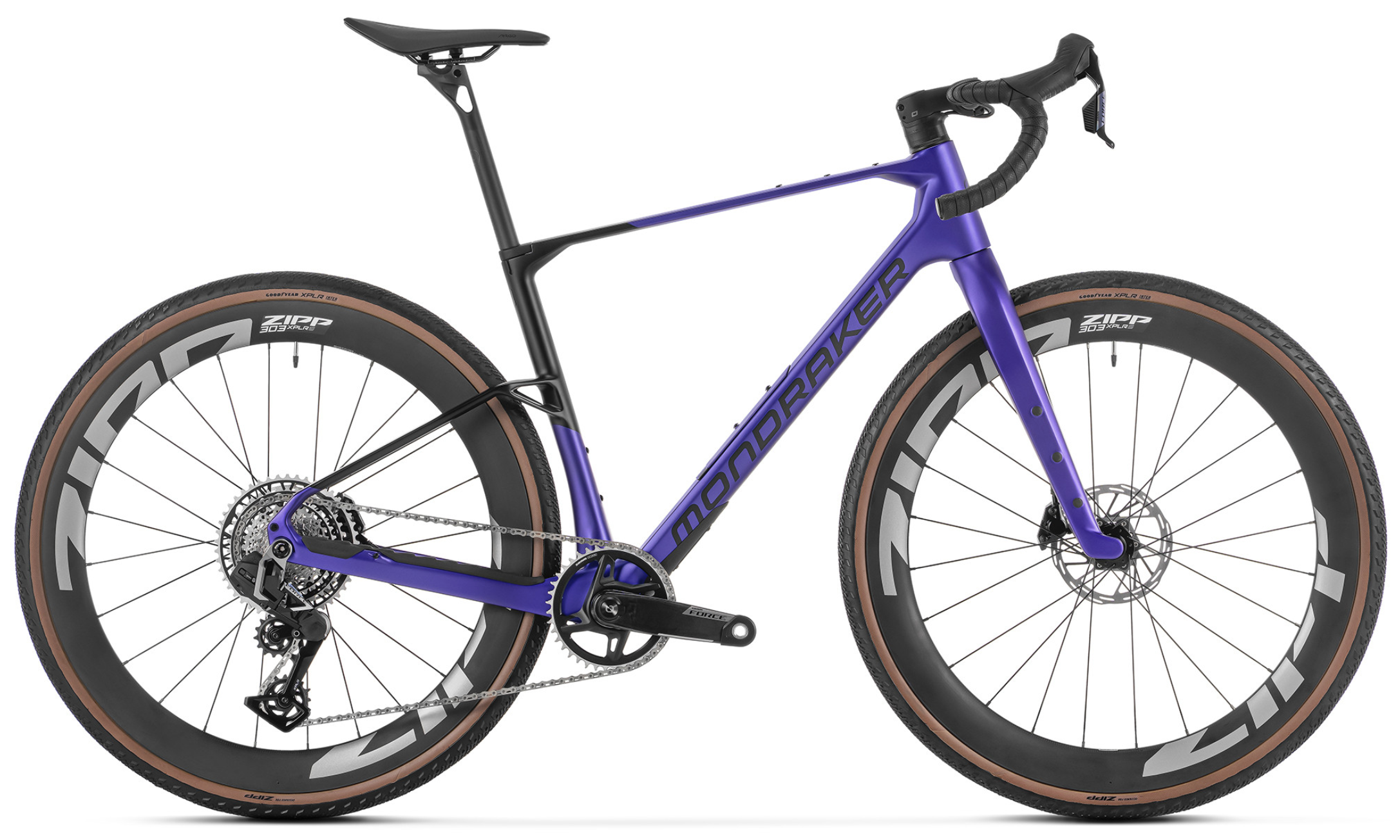Mondraker Arid Carbon RR 2025 - Sram Force XPLR AXS 1x13sp - Zipp 303 XPLR S - 008 / s / ultraviolet (s)