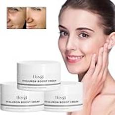 Hyaluron Boost Cream, hyaluronsyrakräm, fuktgivande ansiktskräm med hyaluronsyra, med 2,5% retinol, dag och natt anti-aging kräm, ansiktskonturer bättre synliga