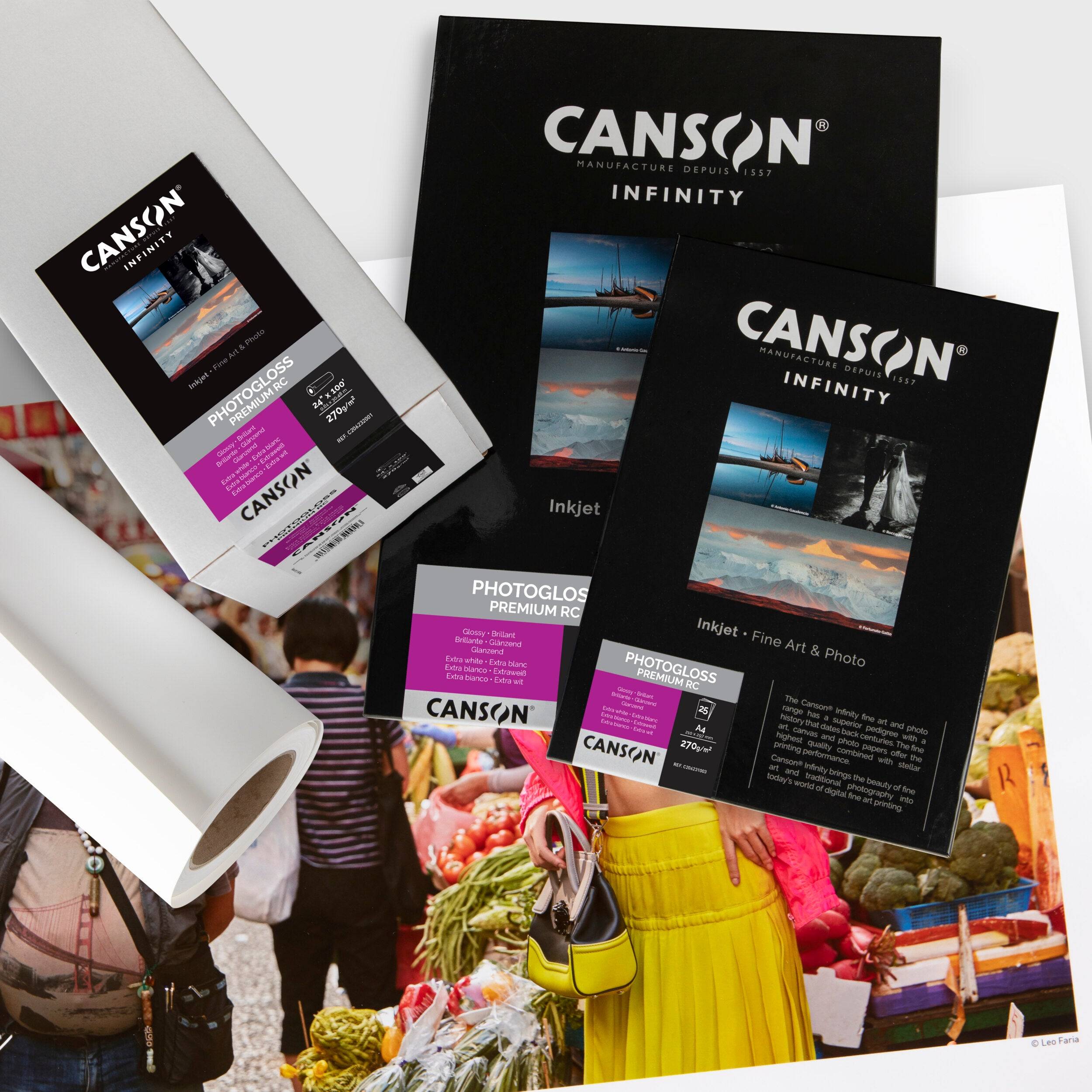 Canson, PhotoGloss Premium RC 270 g - A2, 25 ark
