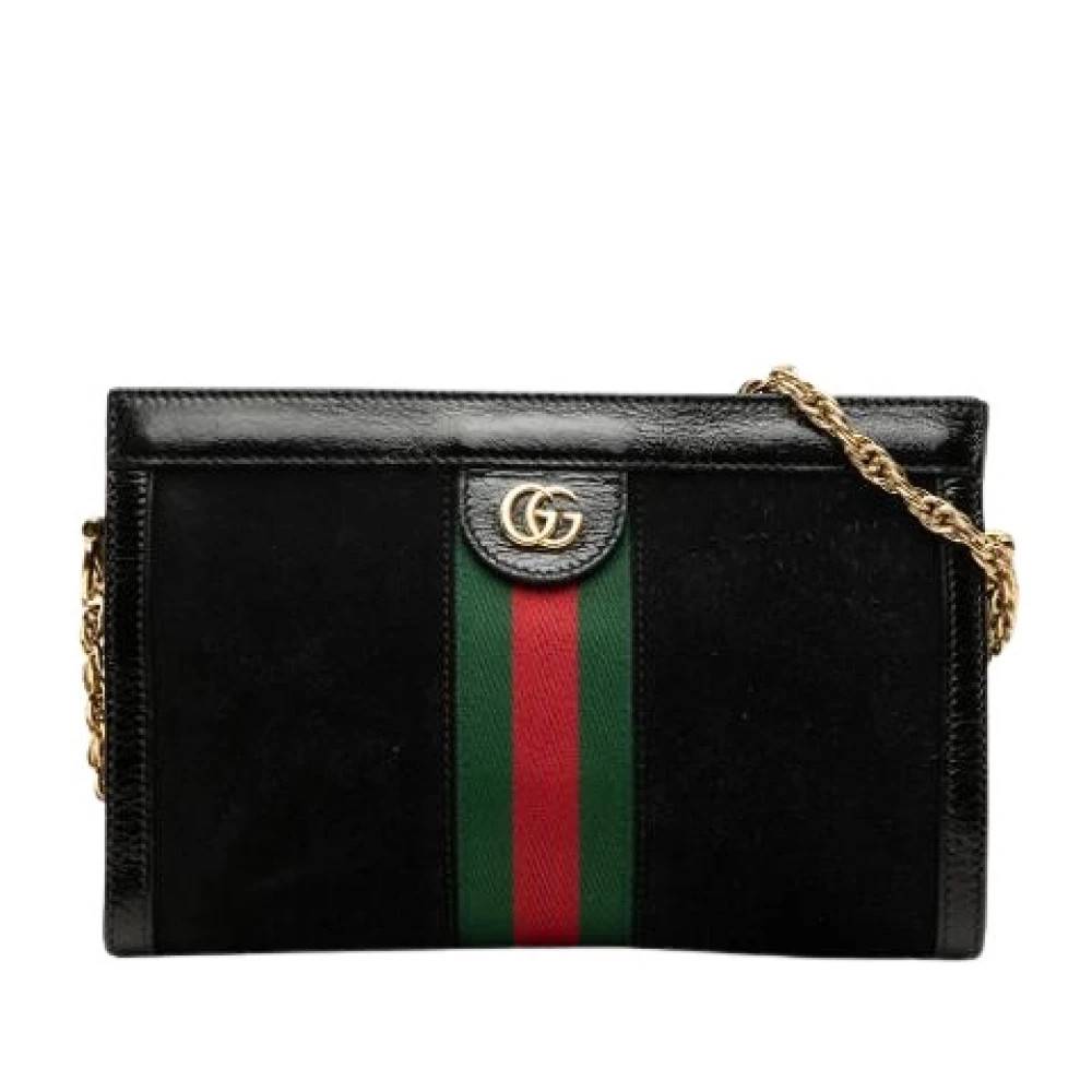 Gucci Vintage Pre-owned Ophidia Crossbody Bag - Vintage - Dame - Sort - ONE SIZE - Uld