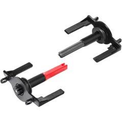 Hovedbørsteholder til Roborock Qrevo Curv/Saros 10R/Edge-serien – Kompatibelt Tilbehør.