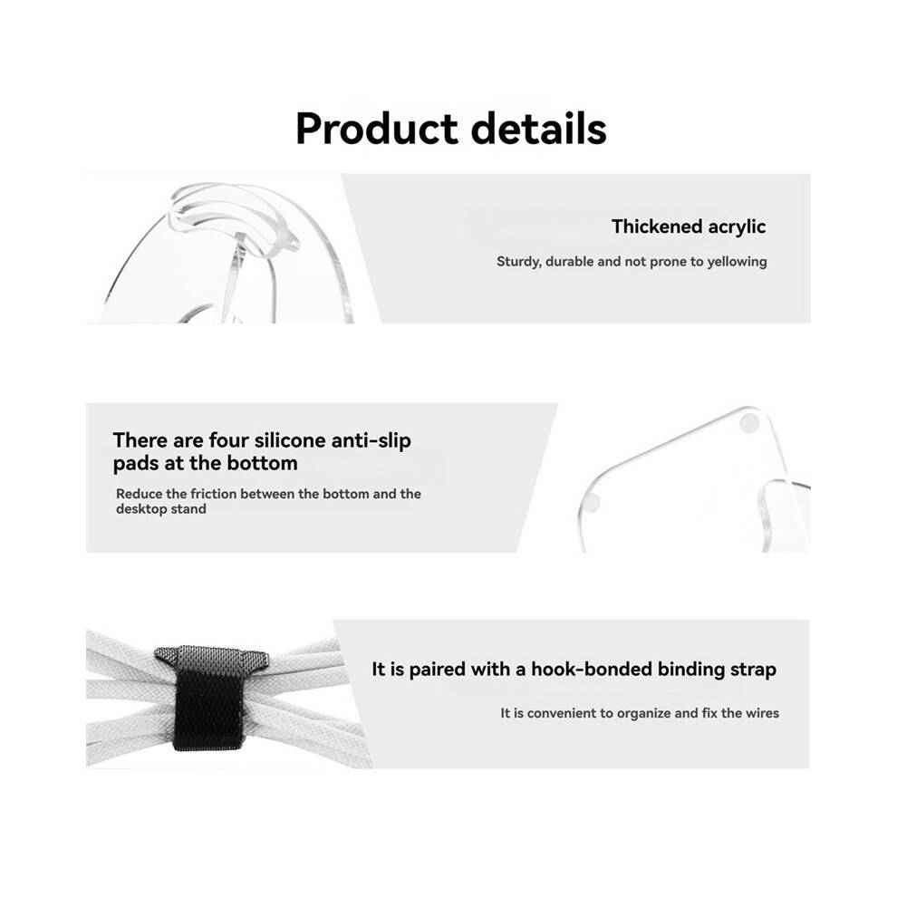 Headset Stand for Shokz Sports Earbuds Desktop Storage Stand for OpenRun Pro 2/Pro/Air/OpenSwim Pro B
