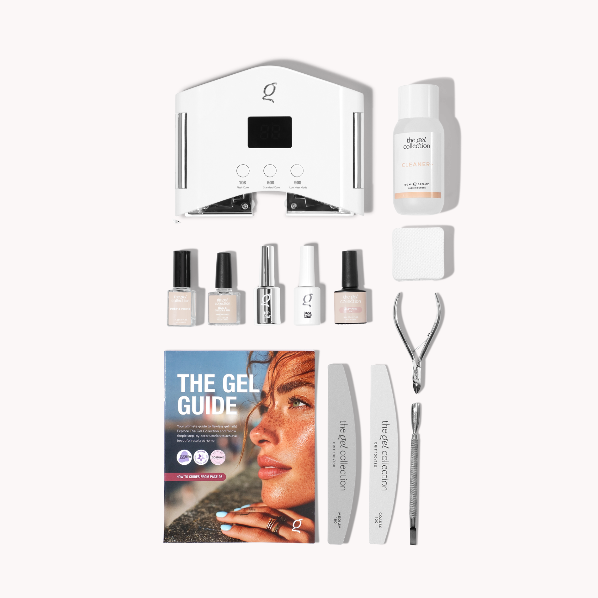 Gel Polish 21FREE Startpakke • The Gel Collection - Med bogen 'NEGLE'