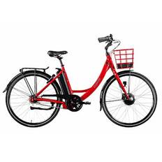 Ecoride Ambassador AXS H-7 C100 Röd M/L Recycle - Elcykel-Recycle - Standard Elcykel-Recycle