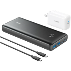 Anker PowerCore III Powerbank (25600 mAh, Sort)