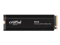 (ComputerSalg) Crucial P310 - SSD - 4 TB - intern - M.2 2280 - PCIe 4.0 x4 (NVMe) - integreret kølelegeme
