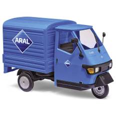 Busch 48498 H0 Personbil model Piaggio APE 50, Aral