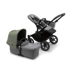 Bugaboo Donkey5 Mono Stroller - Black/Grey Melange