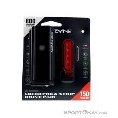 Lezyne Micro Pro 800 XL/Strip Drive Bike Light Set