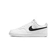 NIKE Nike Court Vision Low Better herr Basketsko Basketboll, Bianco Nero, 38 EU