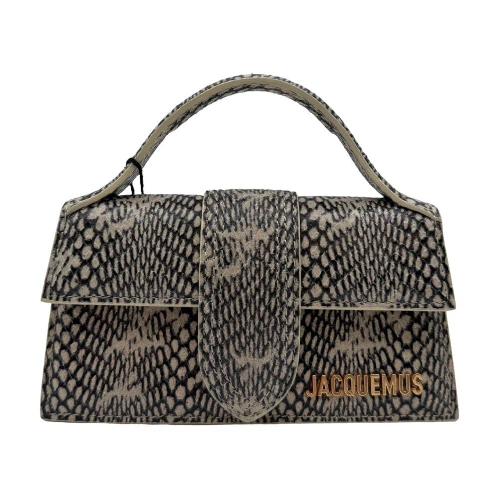 Jacquemus Le Bambino Mini Taske - Tasker - Dame - Grå - ONE SIZE - Bomuld
