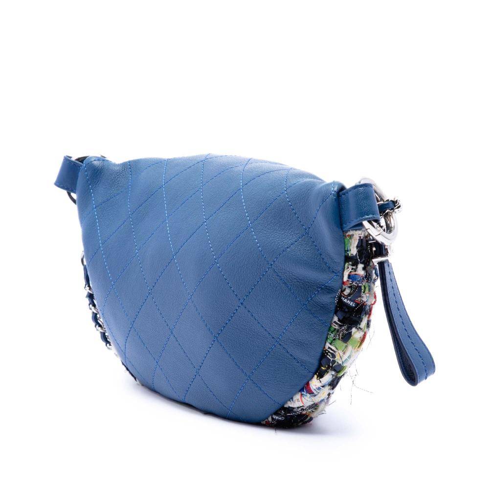 Chanel Vintage Chanel Belt Bag Stl. - Chanel Vintage Från Magasin - Blue (L 15.50cm x W 25.50cm x D 2cm)