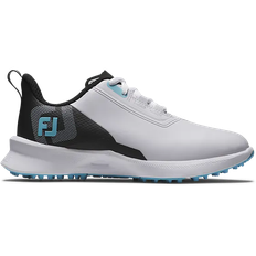 Footjoy Junior Fuel Golfskor White/Black/Blue - 4