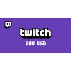 Twitch Gift Card 200 USD - Standard