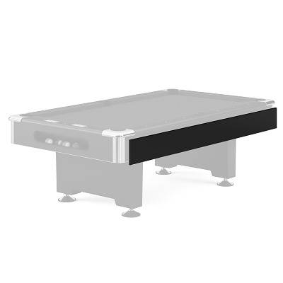 Automaten Hoffmann Seitenblende "Club Pro III", 9 ft, Schmalseite ohne Ballentnahme, Grau