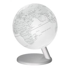 White Illuminated Globe 15cm: White Globe by Stellanova... (Globe, Engelsk)