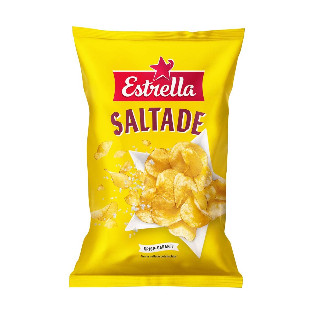 Chips Estrella Saltade Portionspåsar, 27x40g