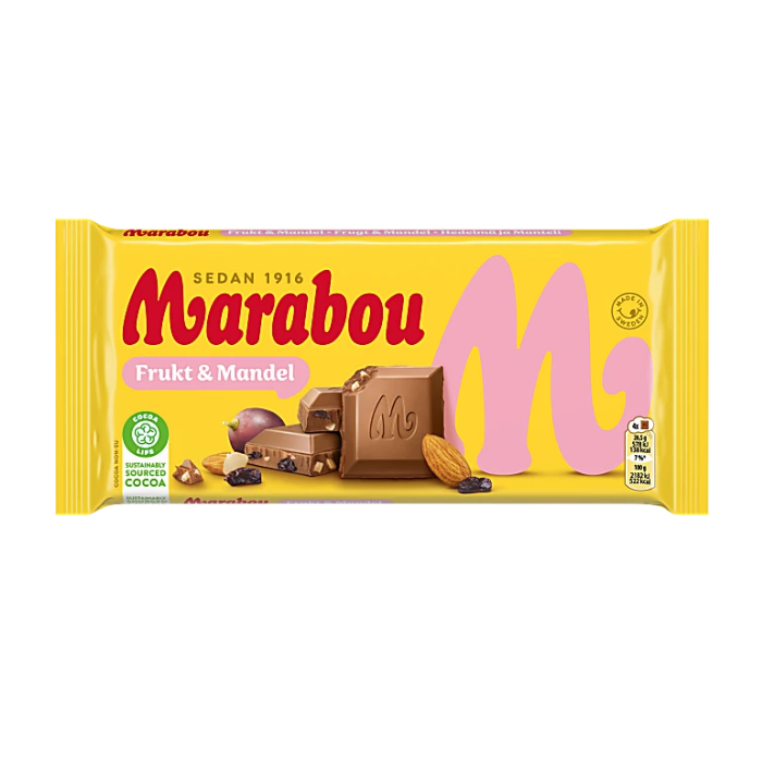 Marabou Fruit & Almond