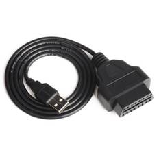 OBD2 hun til USB-kabel - 1 meter diagnostisk adapterkabel