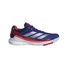 Adidas Crazyquick Boost Padelskor (Lucid Blue/Silver Metallic/Cloud White) - 45 1/3