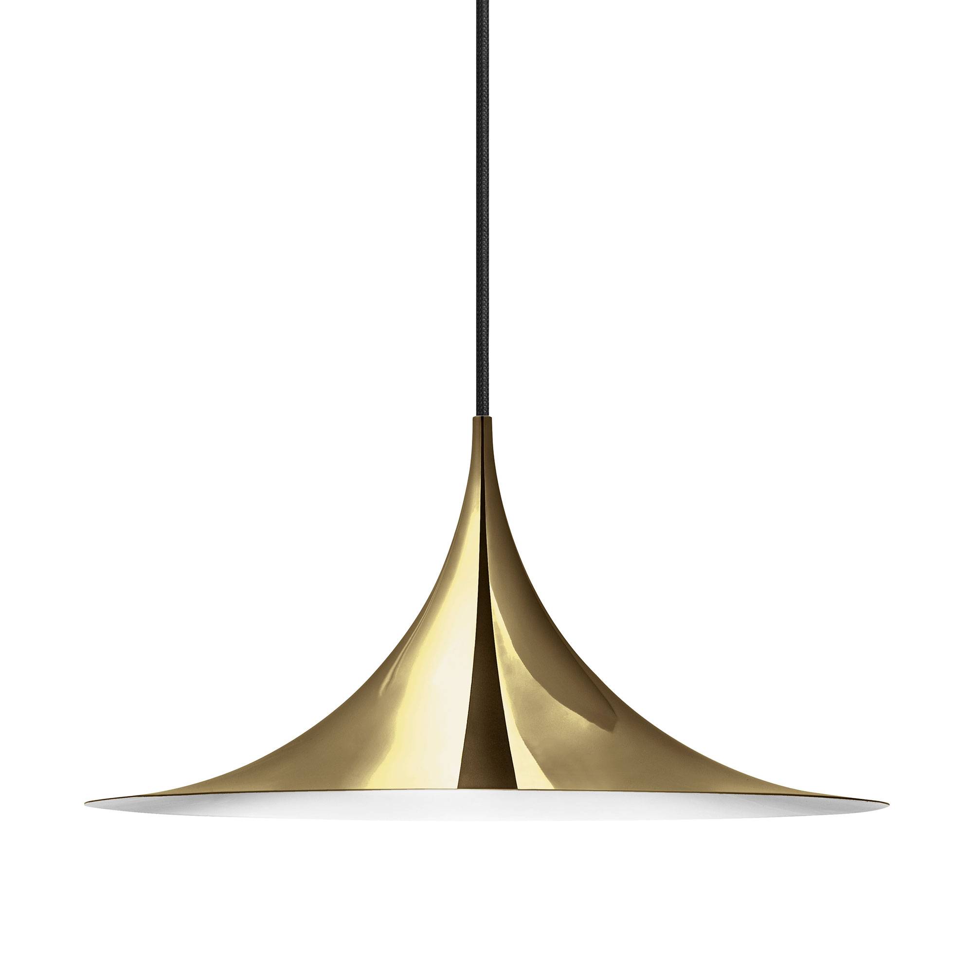 Semi Pendel Ø60 cm Polished Brass.
