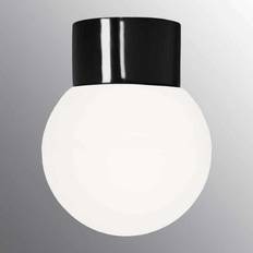 Vägg-/Taklampa Ifö Electric Classic Glob Opalglas IP54 Rak E27