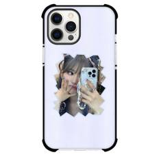 Le Sserafim Sakura Miyawaki Phone Case For iPhone and Samsung Galaxy Devices - Sakura Miyawaki Selfie White Background