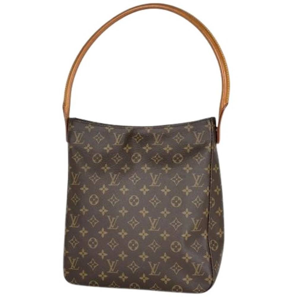 Louis Vuitton Vintage Pre-owned Monogram Skuldertaske - Vintage - Dame - Brun - ONE SIZE - Uld