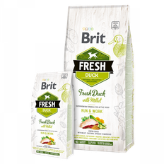 Brit Fresh Active Run & Work (grøn) - 12kg