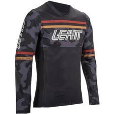 Cykeltröja Leatt Jersey MTB Gravity 4.0 L/S Black - Svart (M)