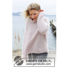 243-16 Dandelion Wish Sweater by DROPS Design