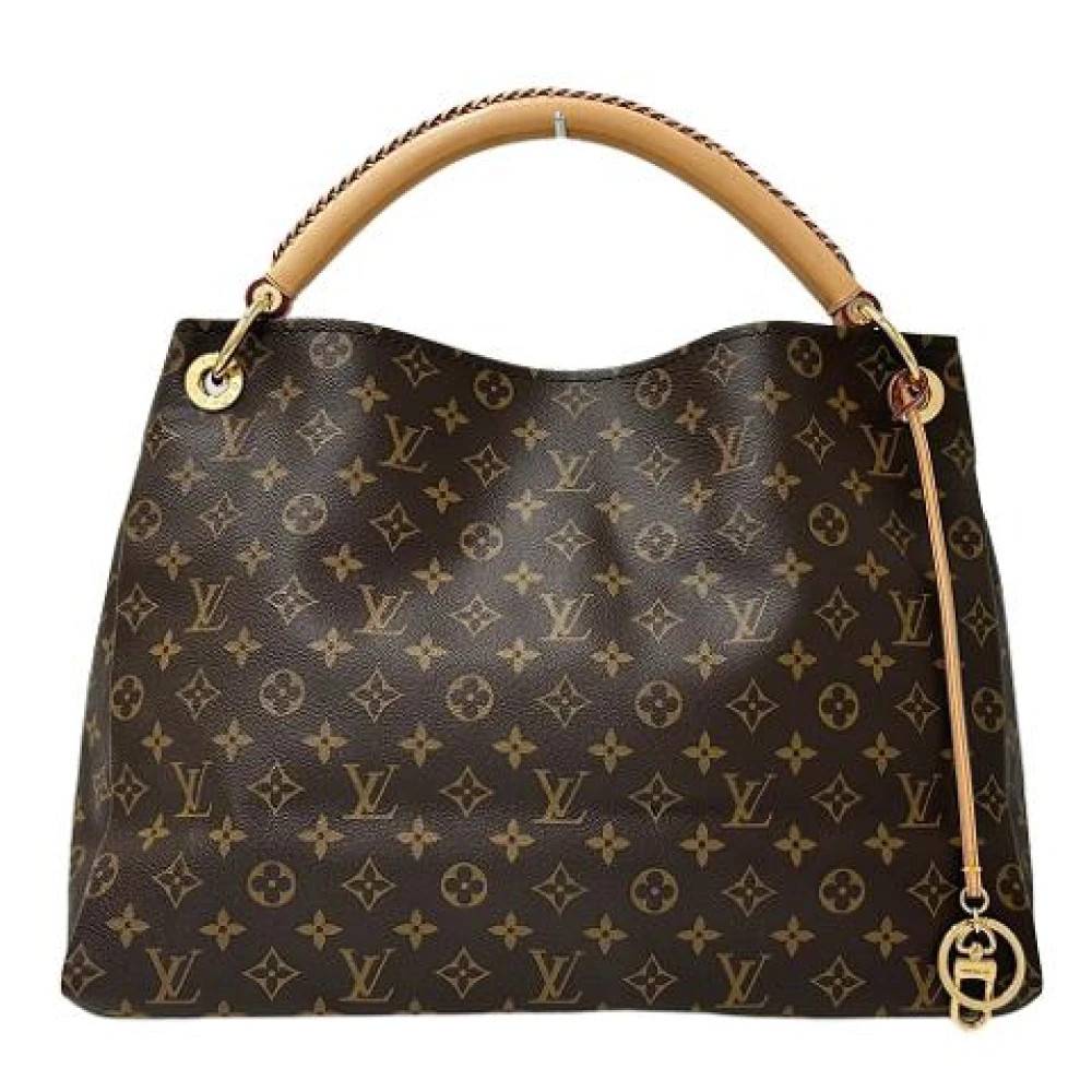 Louis Vuitton Vintage Pre-owned Vintage Monogram Skuldertaske - Vintage - Dame - Brun - ONE SIZE - Uld