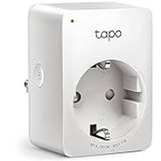 Tapo WLAN Smart Steckdose Tapo P100, Smart Home WiFi Steckdose, Alexa Zubehör, funktioniert mit Alexa, Google Home, Tapo App, Sprachsteuerung, Fernzugriff, Kein Hub notwendig, Mini, Weiß