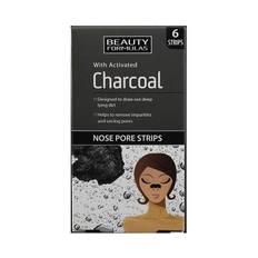 Beauty Formulas Charcoal Nose Pore Strips, 6 Pack