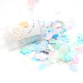 Push pop konfetti/hjerte macaroon