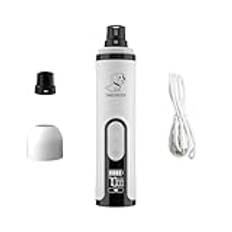 Dog Nail Grinder, USB Charging Nail Grinder, Quiet Electric Dog Nail Grinder, Pet Nail Grinder With LED Lights, LCD Screen Dog Nail Grinder, Electric Nail Grinder For Dogs, Dog Nail Care Tool,