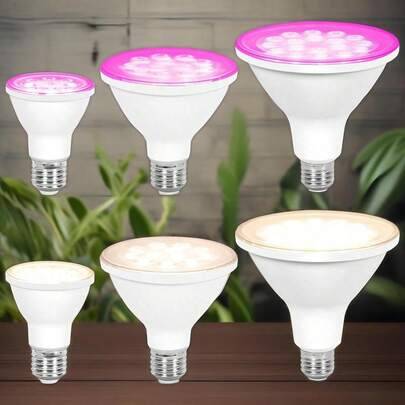 LED-lampa för grön växtodling E27/E26 solljus AC100-277V växthustält rödblå hydroponisk lampa professionell odlingslåda rosa fyllningslampor 110V/220V - LED-lampa för växter (Multi-size)