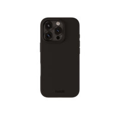 Holdit iPhone 16 Pro Max Silicone Case, Black