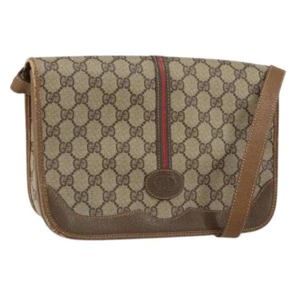 Gucci Vintage - Pre-owned Vintage Canvas Cross Body Bag Vintage - Dam - ONE Size -