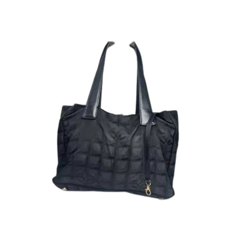 Chanel Vintage Pre-owned Vintage Canvas Tote Bag - Vintage - Dame - Sort - ONE SIZE -