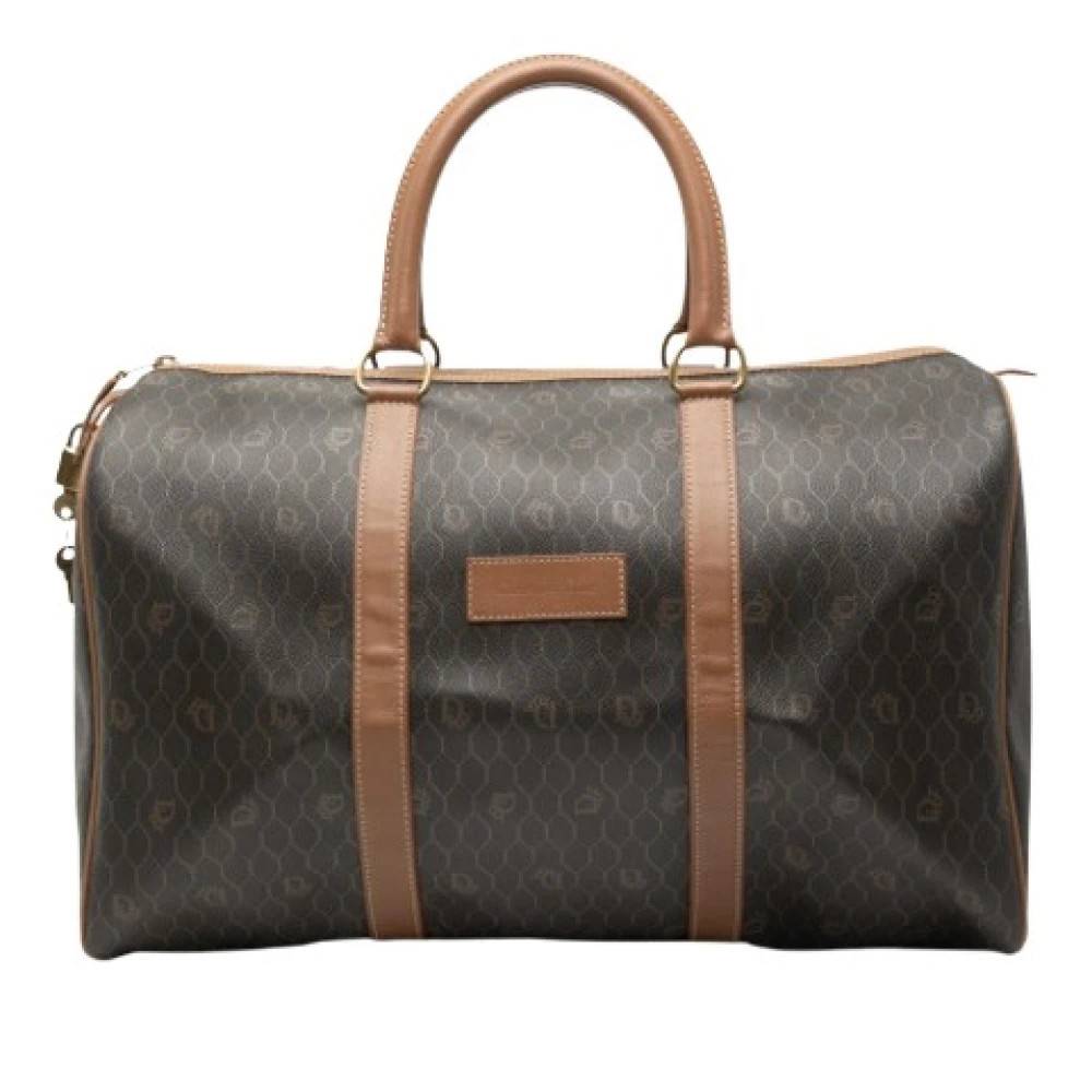 Dior Vintage Pre-owned Weekend Bag - Vintage - unisex - Brun - ONE SIZE - Læder