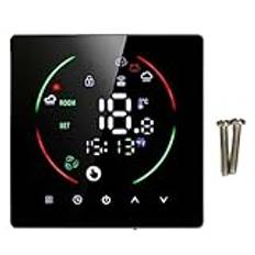 Nutriess Smart Thermostat WiFi Programmerbar golvvärme Controller AC90 240V Fjärrkontrolltimerinställning för hemmabruk