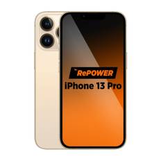 RePOWER iPhone 13 Pro 128 GB, guld, Grade B ➞ På lager - klar til levering