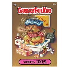 Garbage Pail Kids - Virus Iris Poster