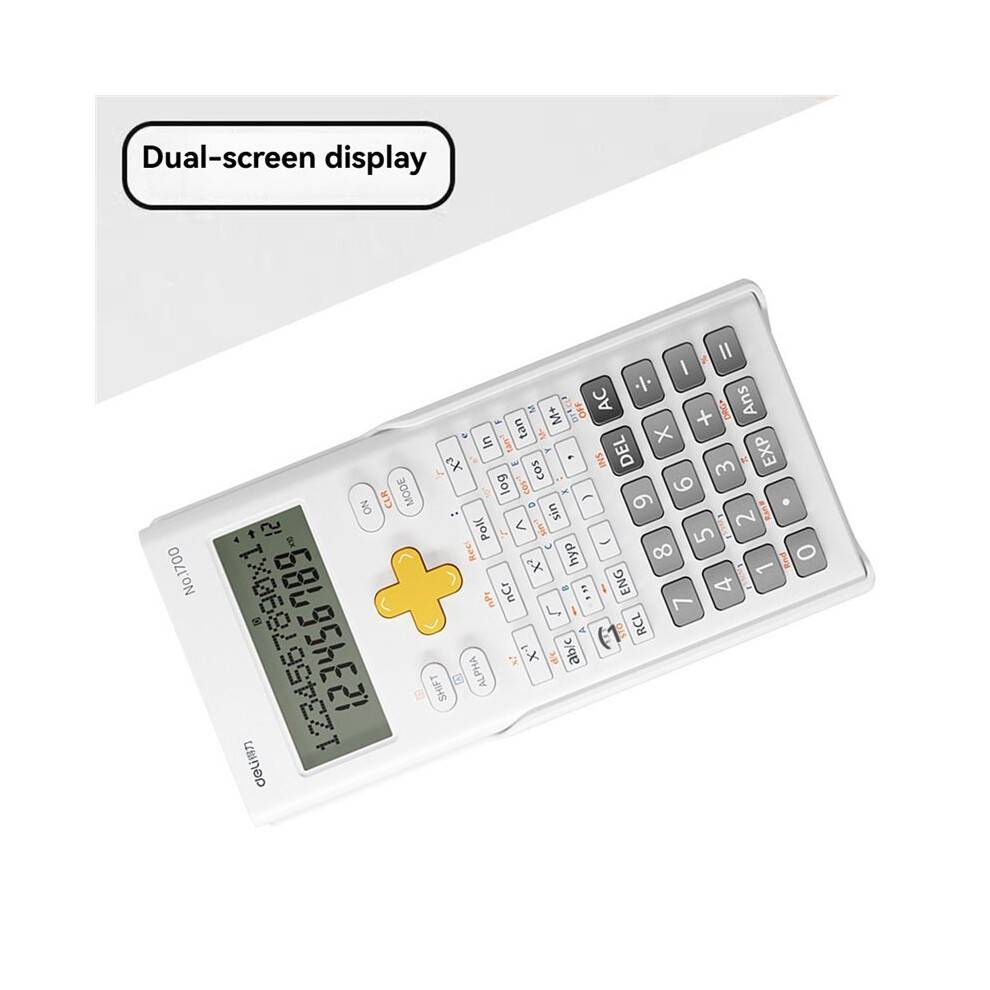 Deli 240 Functions Scientific Calculators Multifunction Function Engineering Calculators 2- 12digit Math Calculators