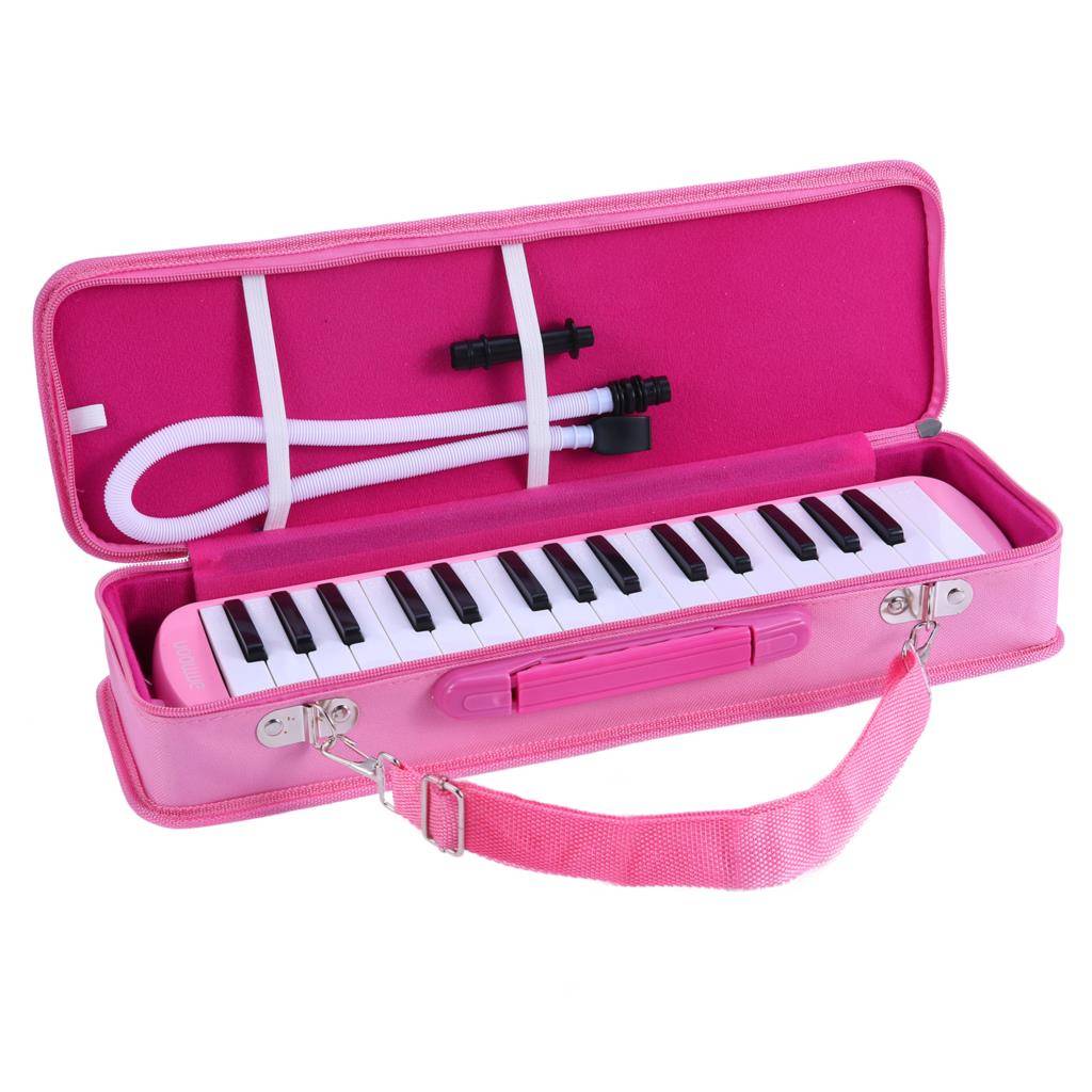 Melodica med 32 Tangenter för Barn - Röd