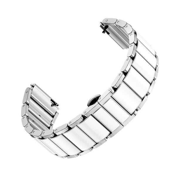 18 mm silverfärgat klockarmband för Huawei GT5/GT5 Pro